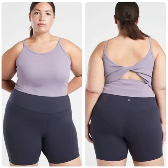 Athleta Powervita Rib Twist Tank Size 3X NWT New - Picture 1 of 7